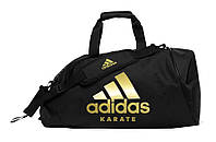 Спортивная сумка Adidas Karate 62х31х31 см (ADIACC055K) Black/Gold
