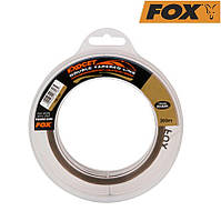 Коническая леска Fox Exocet Khaki Double Tapered Line 0,33-0,50мм 300м транс хаки