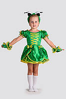 Дитячий карнавальний костюм для дітей «Жаба» на зріст 98-104 см, зелений