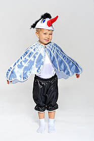 Дитячий карнавальний костюм для хлопчика «Жавль» ("Аист") на зріст 104-110 см, 116-122 см