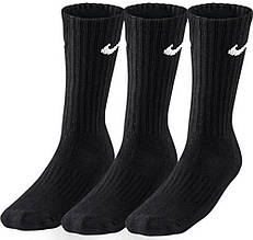 Спортивні шкарпетки Nike 3PPK Value Cotton SX4508-001 Чорний