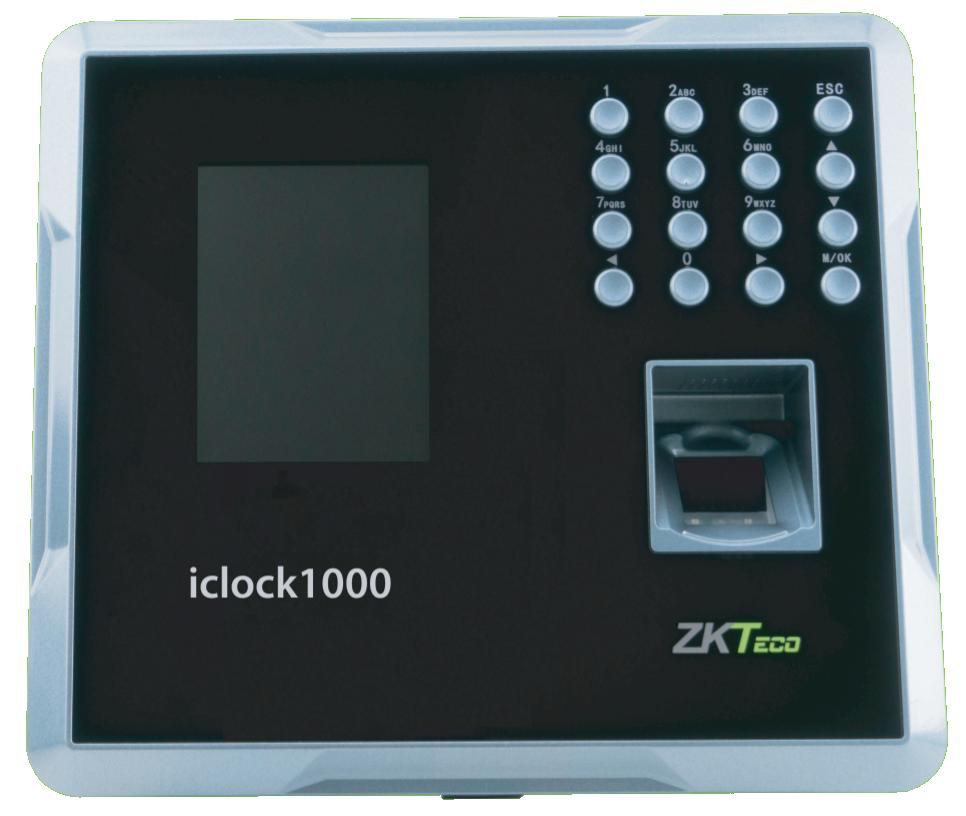 Система обліку відпрацьованих годин за відбитком ZKTeco iClock 1000 GPRS