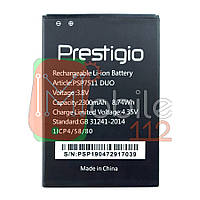 Акумулятор (батарея) Prestigio PSP7511 Muze B7 оригінал Китай 2300 mAh