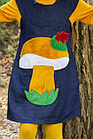 Костюм гриб Боровик для дівчинки, фото 2