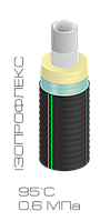 Теплоизолированные трубы Изопрофлекс 50/90 0,6 Мпа