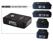 Розгалужувач (сплітер) VGA 1х2 mini, МТ-2502A