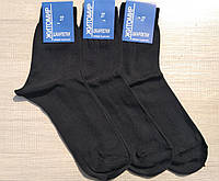 Мужские носки Житомир высокие льняные 27 черные