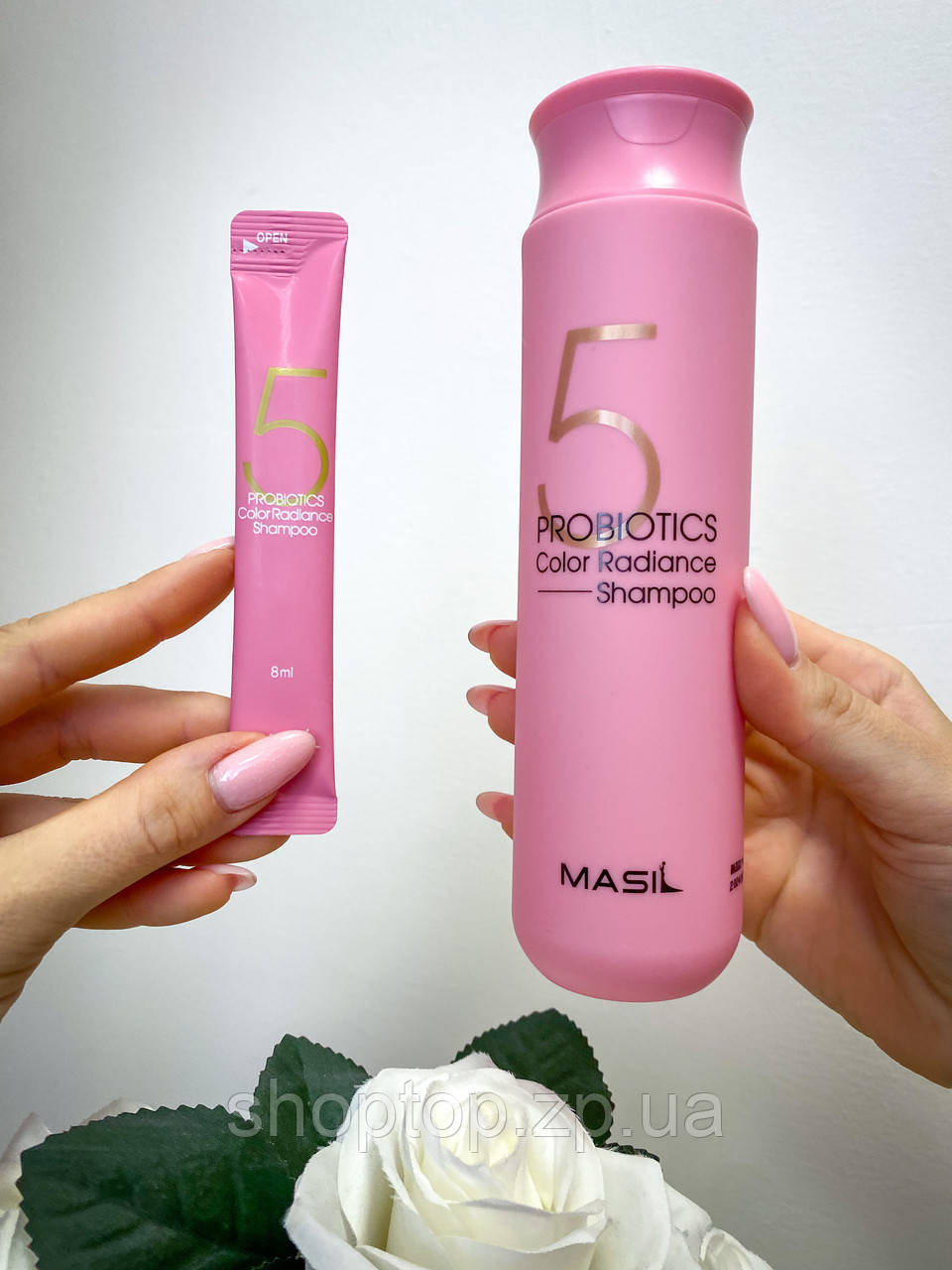 Шампунь для об'єму волосся з пробіотиками Masil 5 Probiotics Perfect Volume