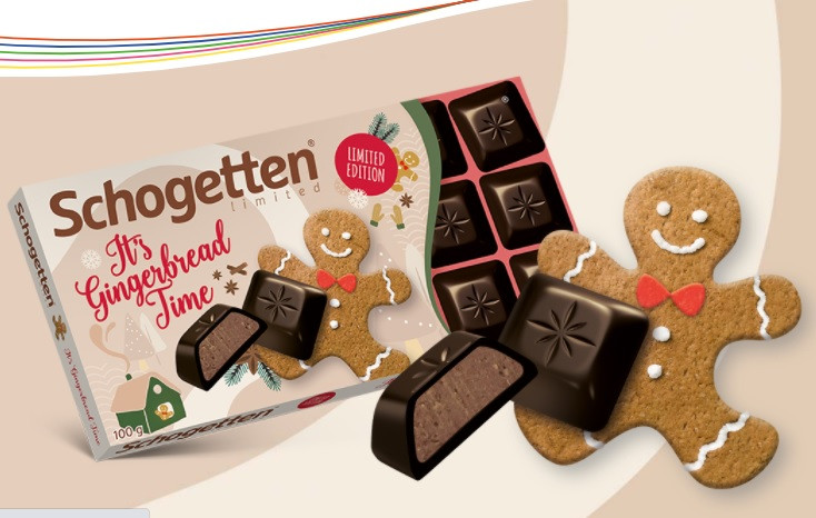 Шоколад Чорний з Імбирними Пряниками Schogetten Gingerbread 100 г Німеччина