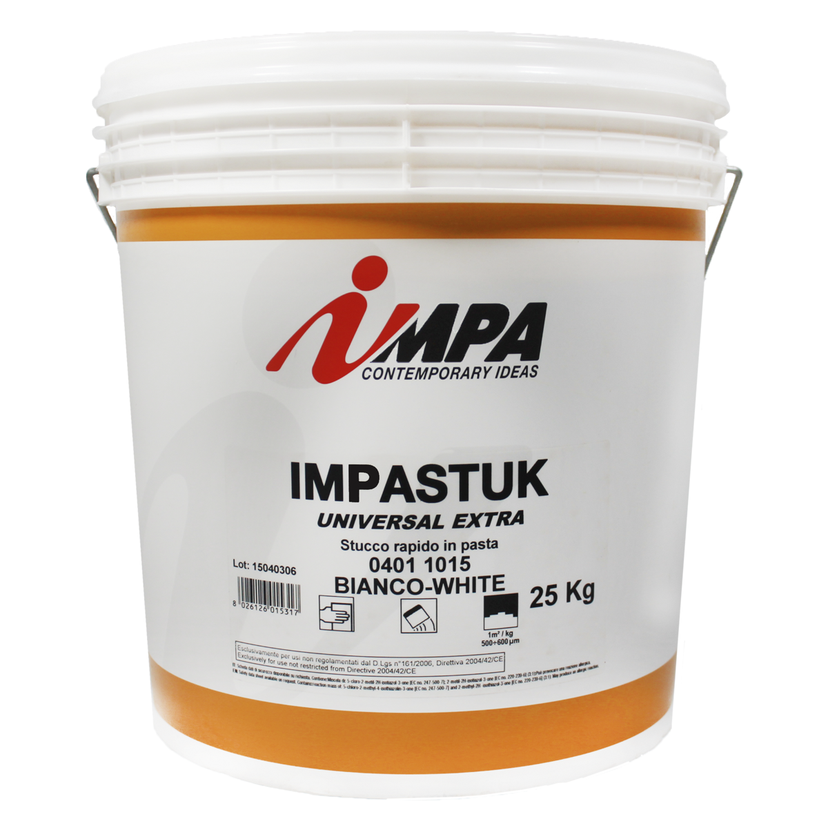 Шпаклівка високоміцна Impa Impastuk Universal 25 кг. (Італія)