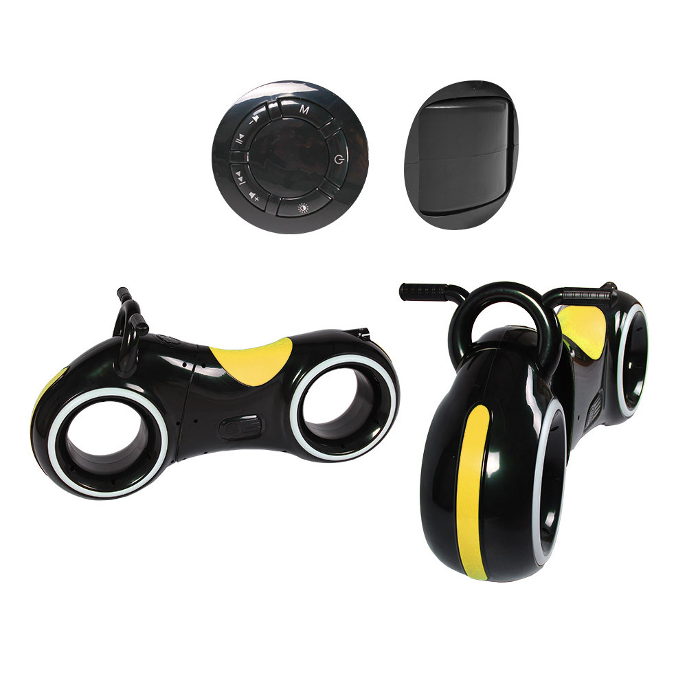 Футурістік біговел з Bluetooth підключенням і LED-підсвіткою GS-0020 Black / Yellow