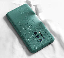 Чохол силіконовий софт тач для OnePlus 8 Pro 1+8 зелений матовий тонкий