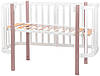 Ліжко Babyroom Місяць 120x60 білий / капучино, фото 4