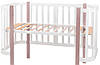 Ліжко Babyroom Місяць 120x60 білий / капучино, фото 6