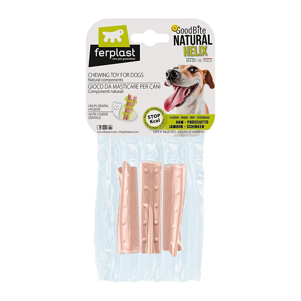 Жувальні палички для собак зі смаком шинки Ferplast GodBite Natural Ham (Ферпласт Гудбайт Нечурал)