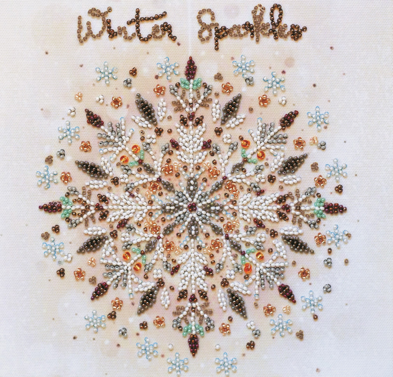 Набір міді для вишивання бісером Сніжить АМВ-081, фото 1