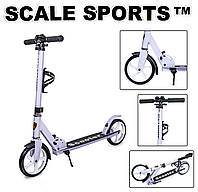 Самокат Scale Sports SS-05 белый двухколесный