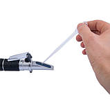 Рефрактометр 0-32% для цукру, соків, фруктів, браги 0-32% з автоматичною корекцією температури., фото 7