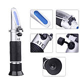 Рефрактометр для виміру алкоголю від 0 до 80%, фото 4