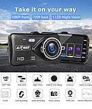 Відеореєстратор для автомобіля Globus S20 Full HD з камерою заднього виду, фото 9