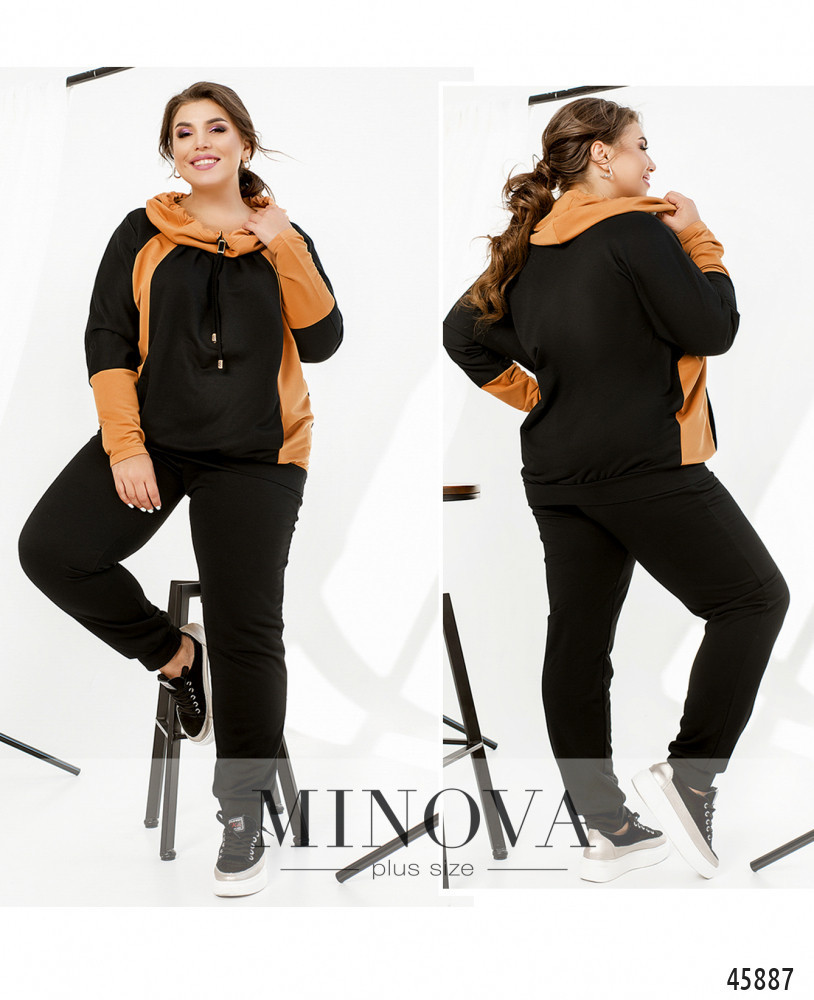 Спортивний костюм жіночий батал  8-317 | 52-54, 56-58, 60-62, 64-66 р