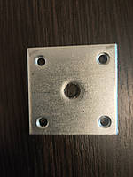 Пластина кріплення ніжки столу  металеве 46х46х2 хМ 8 пряме