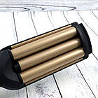 Праска з регулятором температури GBR / Плойка хвиля для волосся / Плойка для локонів, фото 6