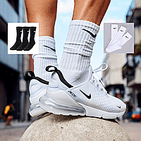 Набор 5 пар - Высокие Носки Nike/найк - Белые