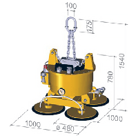 Многочашечная система VacuLifter тип U250-2