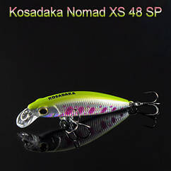 Воблер Kosadaka Nomad XS 48SP GT