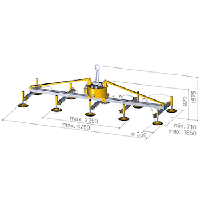 Многочашечная система VacuLifter тип U250-10