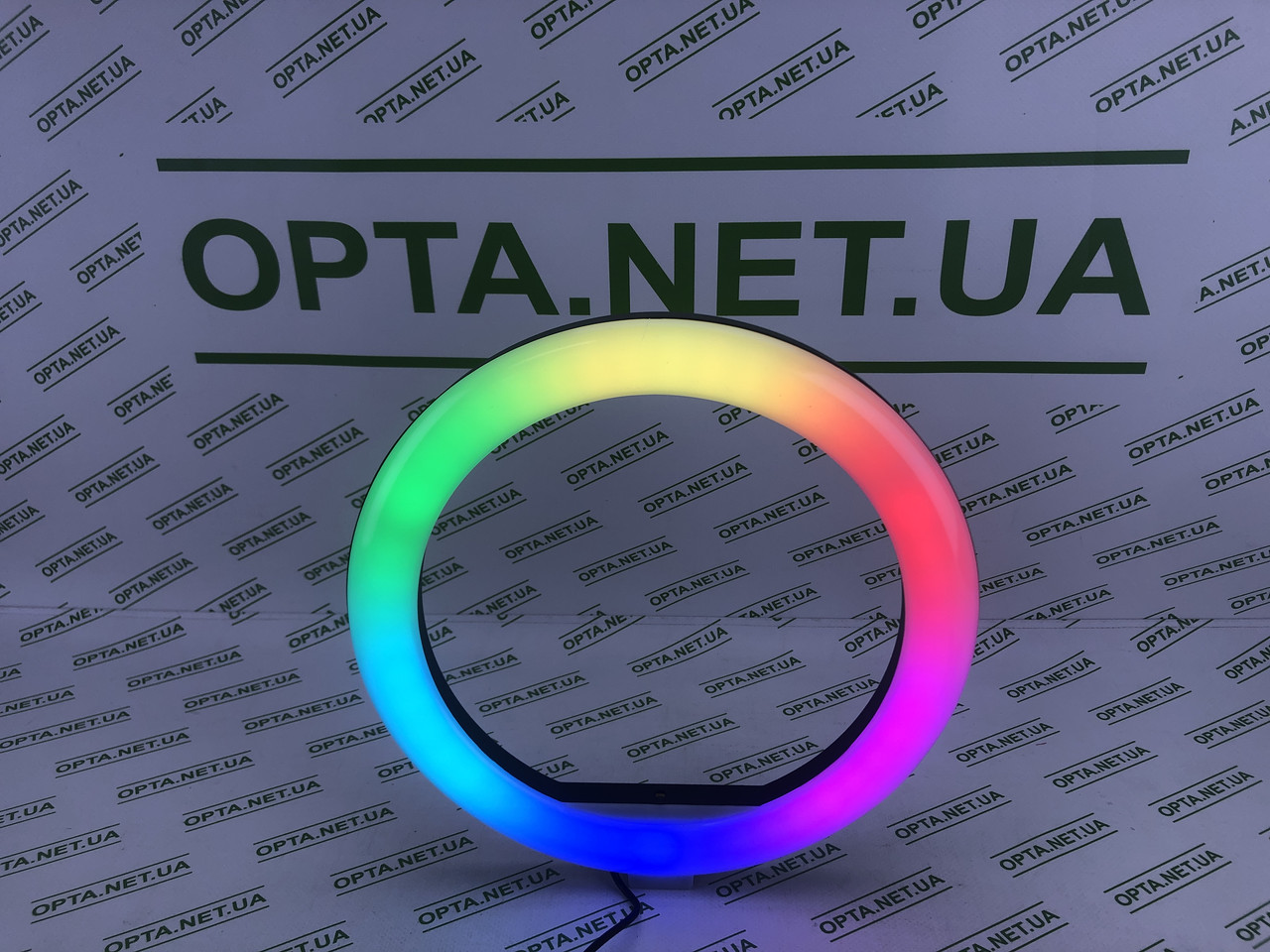 Кільцевий світло СХВ RGB 30см, фото 1