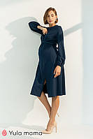 Платье для беременных и кормящих VICKY DR-31.071 темно-синее