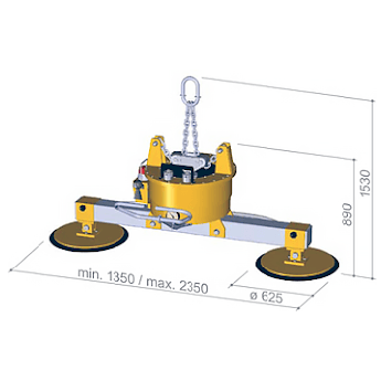 Багаточашкова система VacuLifter тип U400-5