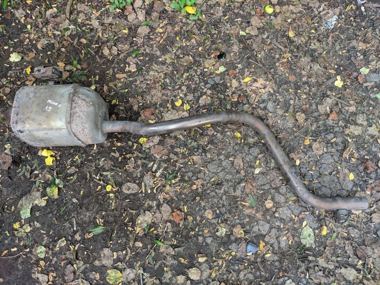 Глушник Renault Megane 3, 2008-2016, 203000031R (Б/У), фото 1