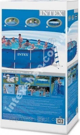 Каркасний басейн Intex 56952 Metal Frame Pool (549х122 див.), фото 3