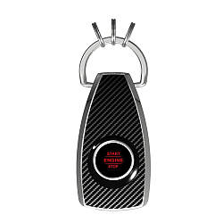 Брелок з підсвічуванням Mercedes-AMG Keychain with Light, Black / Silver, артикул B66955215