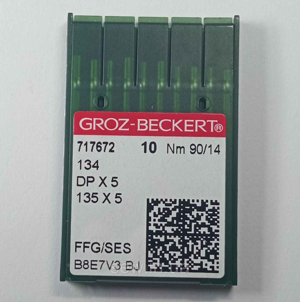 Голки Groz-Beckert DPx5 SES No90