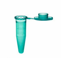 Мікропробірки 1,5 мл тип Еппендорф зеленого кольору з кришкою з градуюванням, нестерильні (1000 шт)