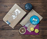 Пакет саше з прозорою вставкою 140*50*200 мм Паперовий пакет з вікном, упаковка 1000 шт, фото 4