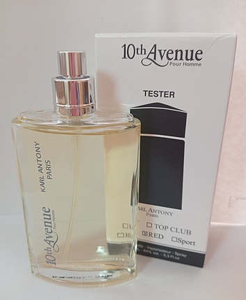 Туалетна вода TESTER 10AvenueHomme M100, фото 1
