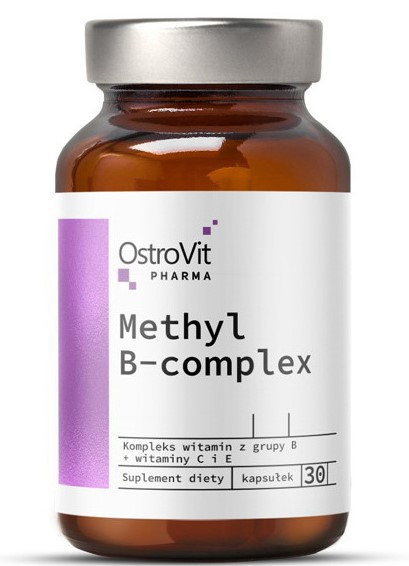 Вітаміни групи В OstroVit Methyl B-complex 30 caps