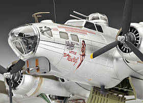 B-17G Flying Fortress. Збірна модель бомбардувальника в масштабі 1/72. REVELL 04283, фото 5