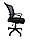 Кресло офисное Star C487 черное, сетка, фото 3