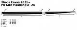 Молдинги на двері для Skoda Enyaq 2020+, фото 3