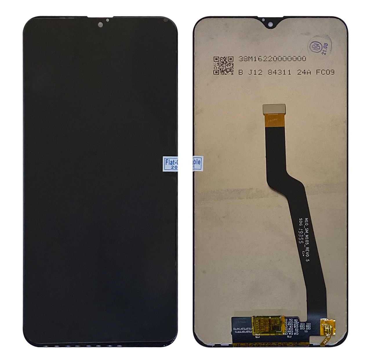 Дисплейний модуль (екран) для Samsung A105/M105 Galaxy A10/M10 (2019) Чорний Оригінал (PRC)