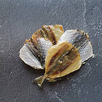 Жовтий смугастик Преміум (ставрида солоно - сушена), закуска до пива (рибні снеки), фото 3