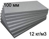Серый пенополистирол 100 мм VIKBUD GRAPHITE EPS 60 графитовый пенопласт для утепления штукатурного фасада