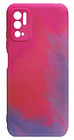 Силікон Xiaomi Redmi Note 10 5G/POCO M3 Pro Watercolor Case Рожевий