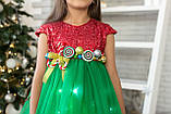 Дитячий карнавальний костюм Ялинка. Костюм ялинку для дівчинки., фото 7
